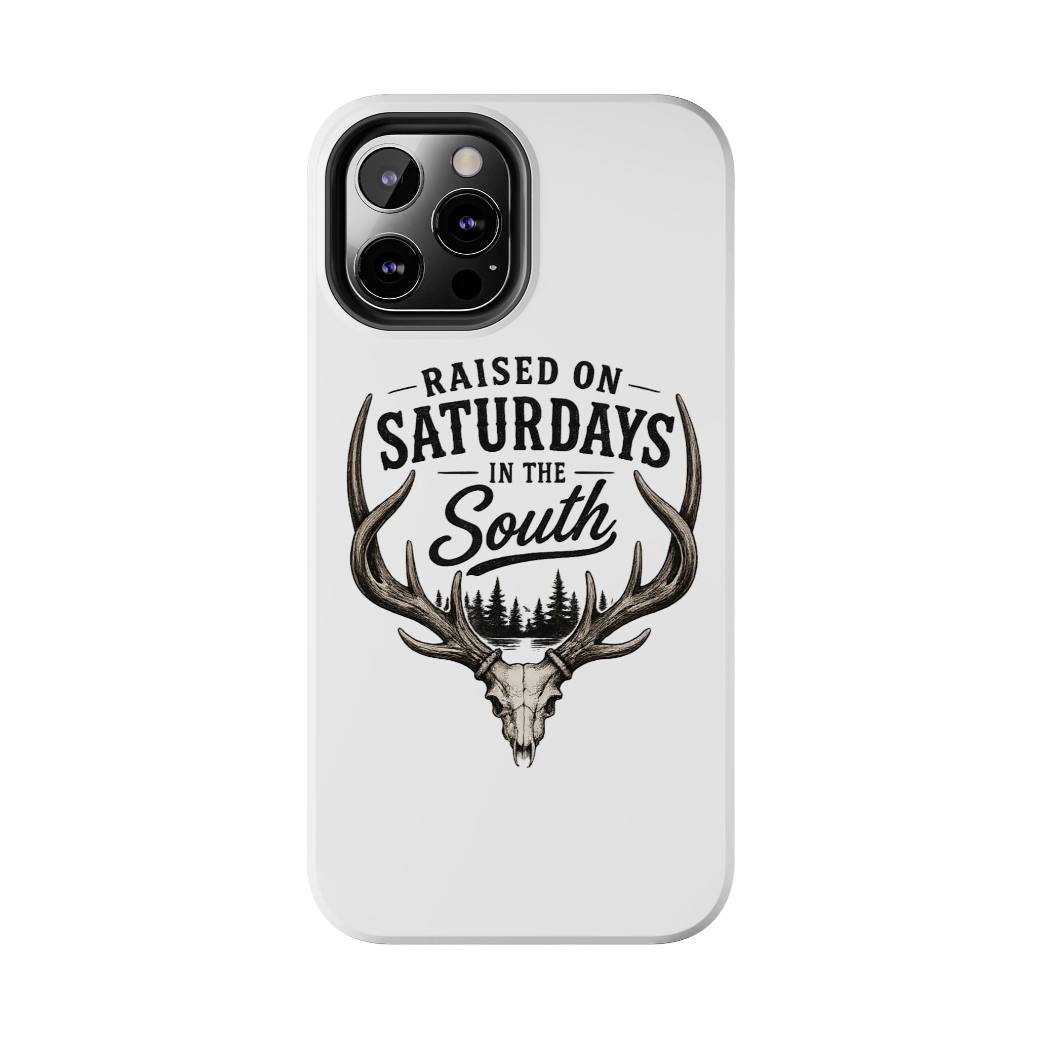 The Spreads Runs Deep In The Woods Phone Case-(white)