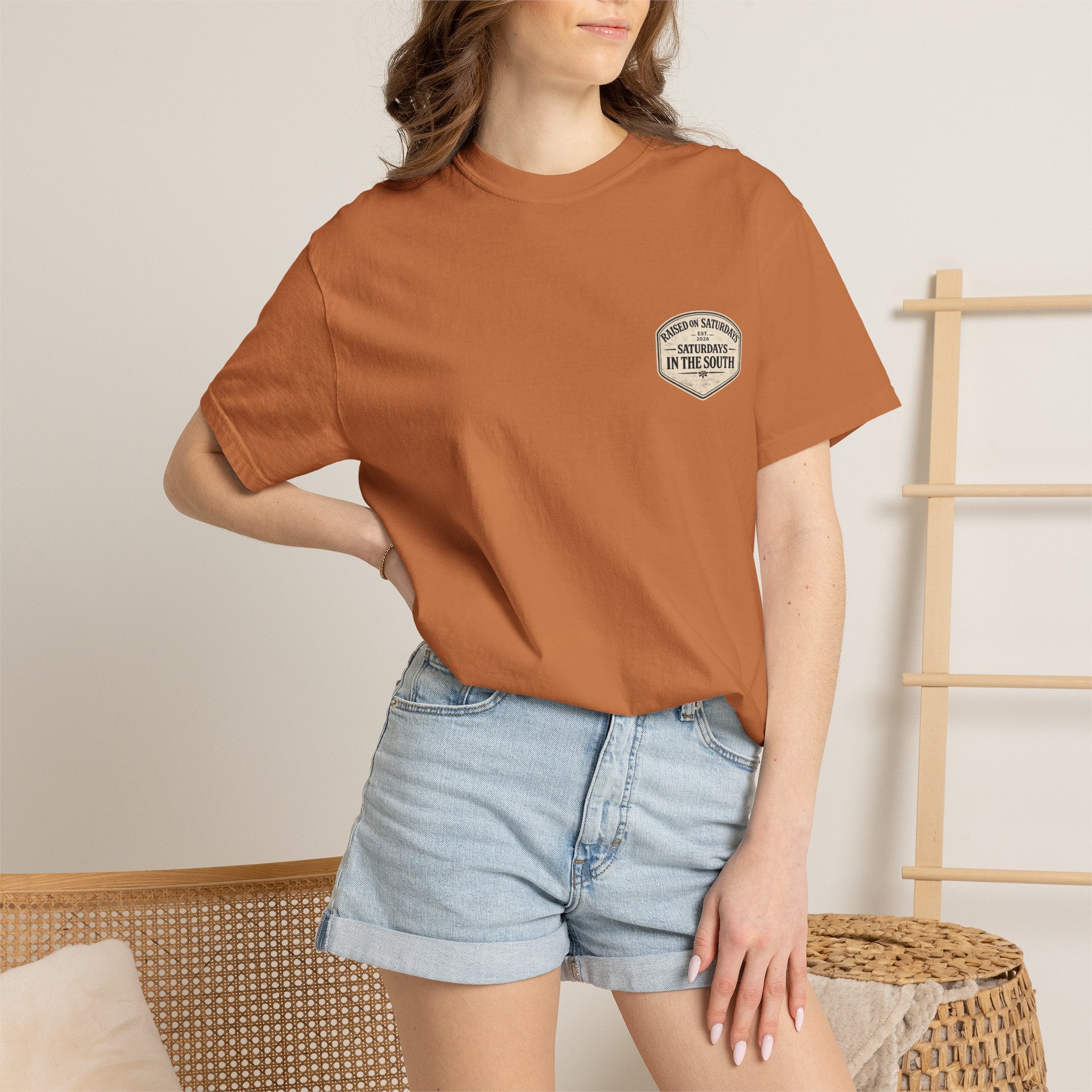 Raised On Saturdays In The South Classic T-Shirt- Fishin Season