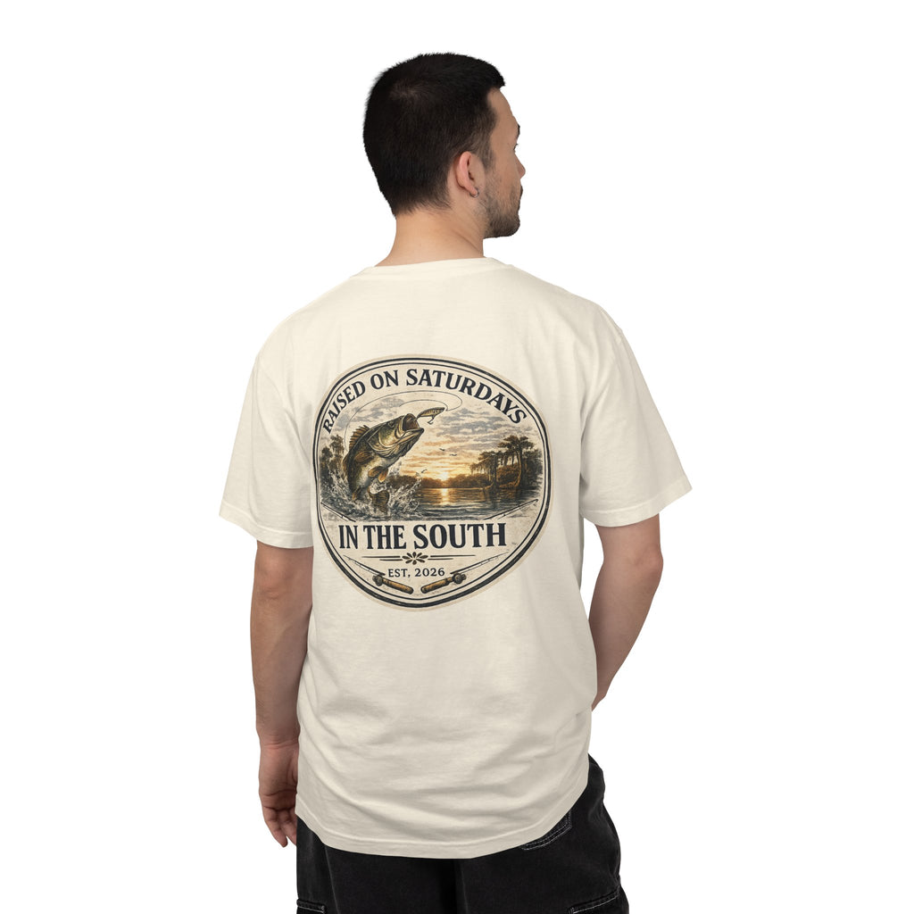 Raised On Saturdays In The South Classic T-Shirt- Fishin Season