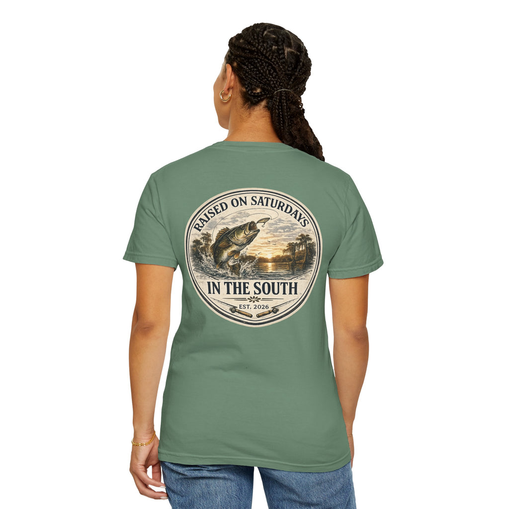 Raised On Saturdays In The South Classic T-Shirt- Fishin Season