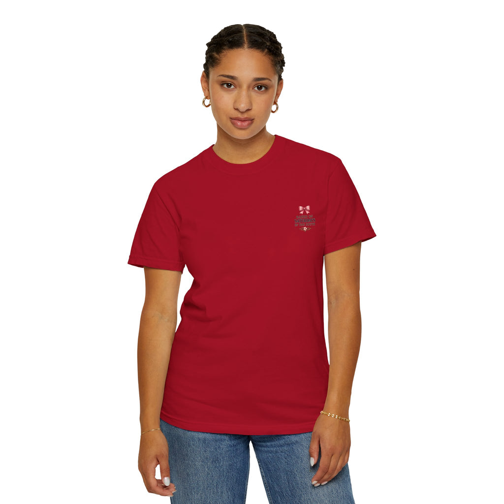 Raised On Saturdays In The South T-shirt