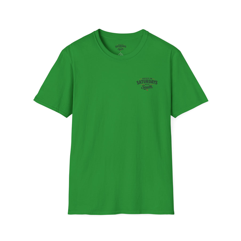 Raised On Saturdays In The South Vintage T-Shirt-Girl Dad Fishing Buddy-Father's Day Collection
